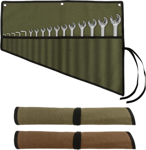 Piece tool roll bag - piece, bag,waxed
