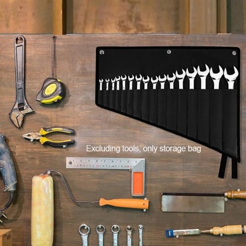 Roll tool storage bag - up,