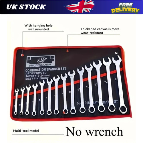 Pocket tool roll organizer - 14,