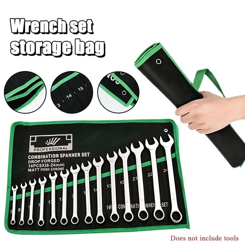 Pocket tool roll - roll, organizer