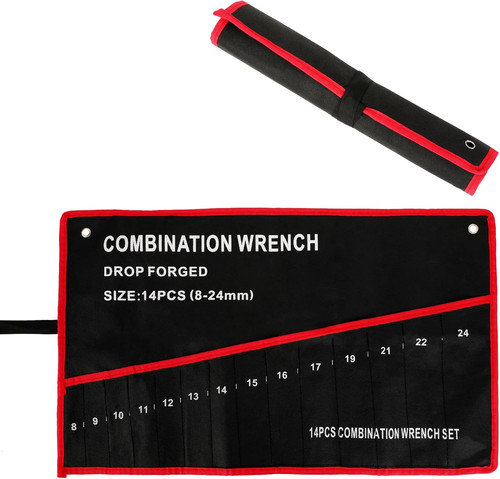 Wrench roll pouch pocket - roll,