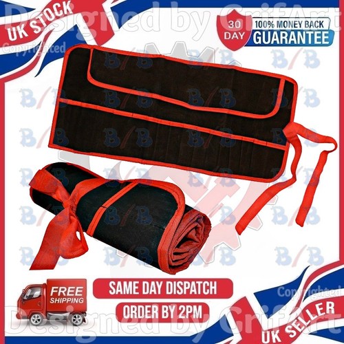 Pocket canvas tool roll up - tool,