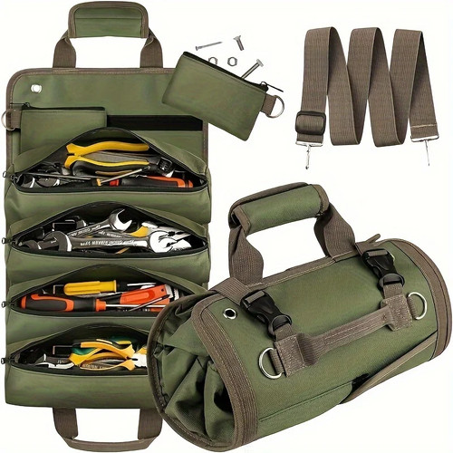 Heavy duty tool roll bag - heavy,